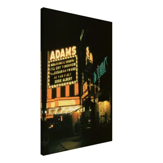 Adams Theatre Detroit 1950s