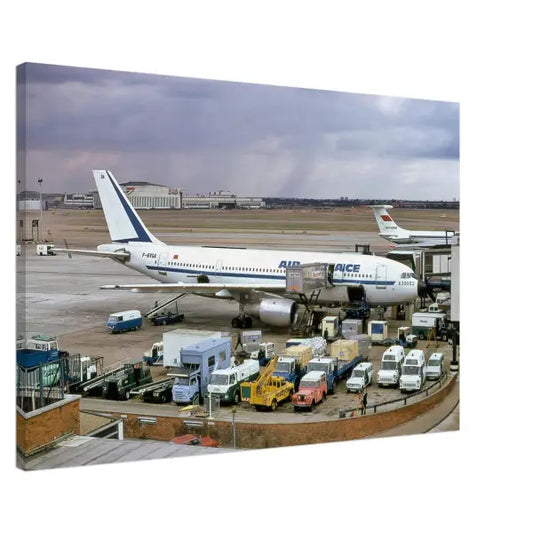 Air France Airbus A300 Heathrow Airport 1970s