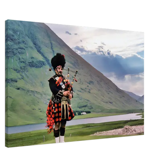 Bagpipes in Scotland 1970s
