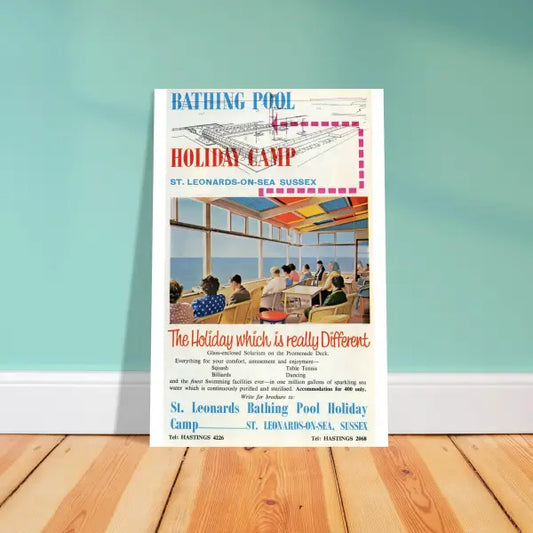 Bathing Pool Holiday Camp Hastings 1960s