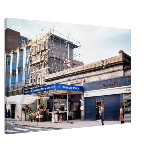 Bayswater Station London 1970s