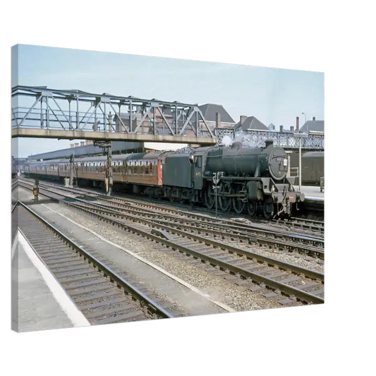 Black 5 44951 seen at Doncaster 1966