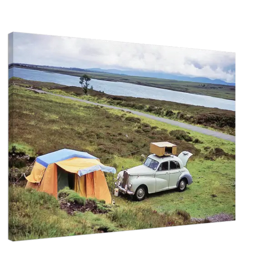Camping in Scotland with a Wolseley 680 in 1962