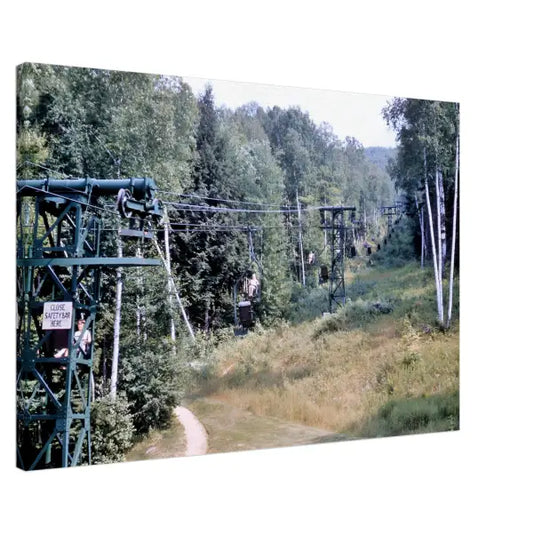 Chairlift at Mount Sunapee New Hampshire 1956