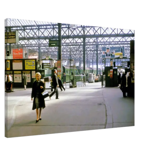 Charing Cross Railway Station London 1964