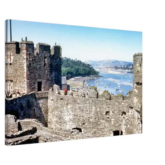 Conwy Castle Wales 1964