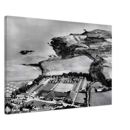 Dolphin Holiday Camp Brixham 1950s (Pontins) - Aerial View