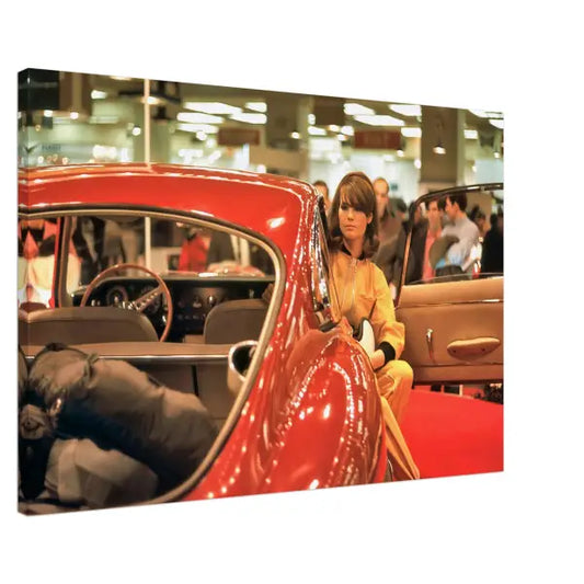 Jaguar E - Type at the New York Auto Show 1966