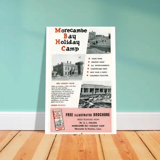 Morecambe Bay Holiday Camp 1960s