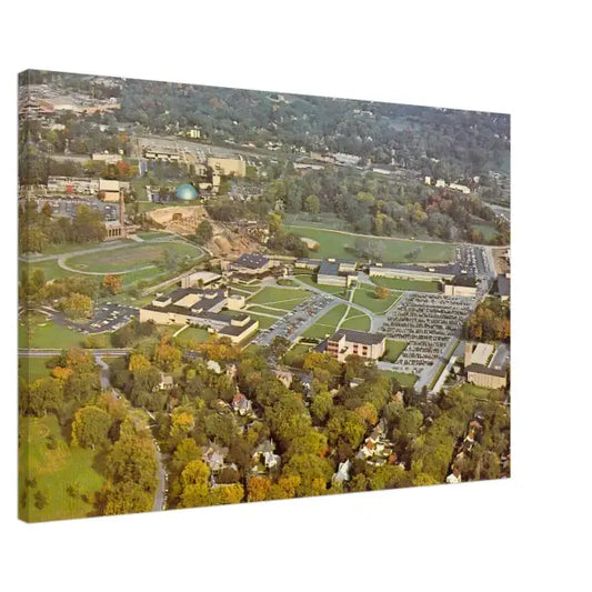 Mott College Flint Michigan 1960s - Aerial View