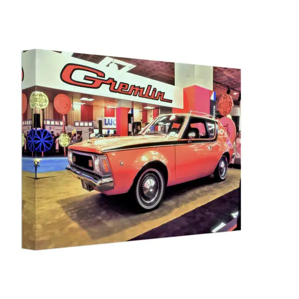 AMC Gremlin at the New York Auto Show 1970