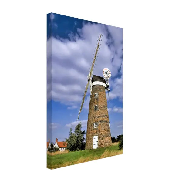 Billingford Windmill Diss Norfolk 1960s - Canvas Print