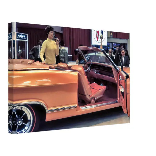 Buick LeSabre Convertible at New York Auto Show 1966
