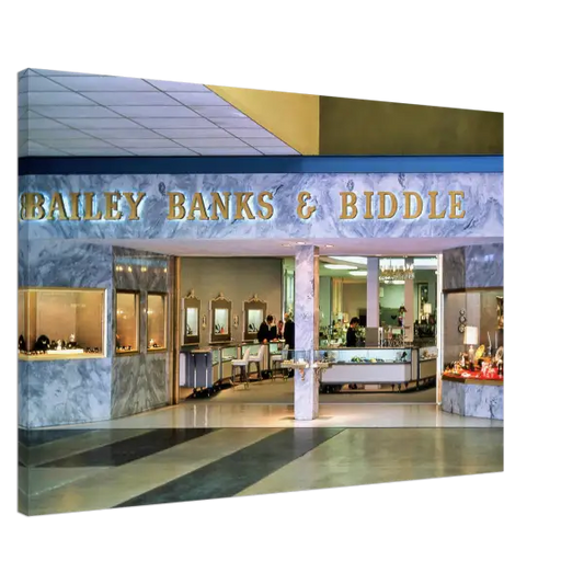 Cherry Hill Mall New Jersey 1960s (Bailey Banks & Biddle)