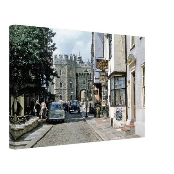 Church Street Windsor 1950s - Canvas Print
