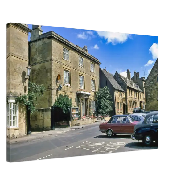 Cotswold House Hotel Chipping Campden 1970 - Canvas Print