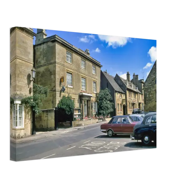 Cotswold House Hotel Chipping Campden 1970 - Canvas Print