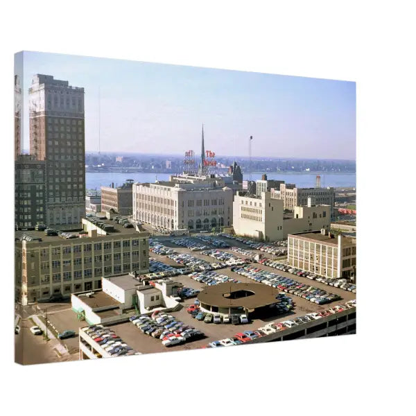 Detroit News Building 1970s - Pictures