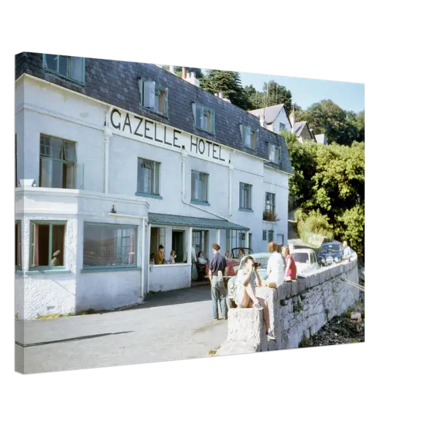 The Gazelle Hotel Glyn Garth Isle of Anglesey 1965 - Canvas