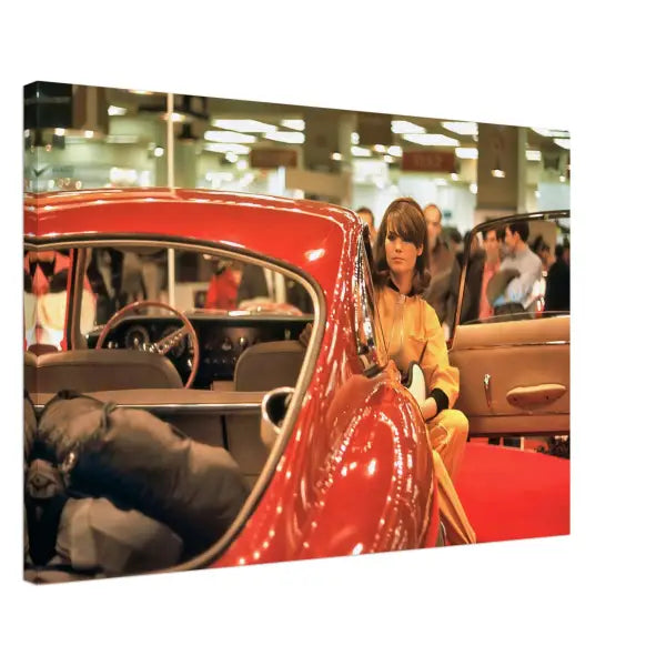 Jaguar E-Type at the New York Auto Show 1966