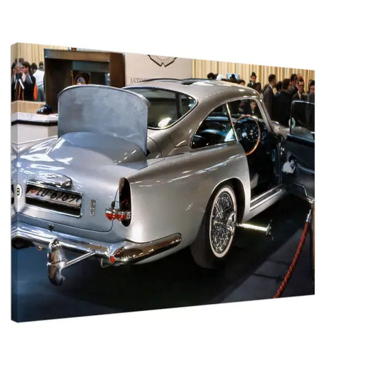 James Bond Aston Martin DB5 at New York Auto Show 1965