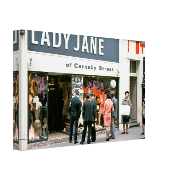 Lady Jane Carnaby Street London 1960s - Canvas Print