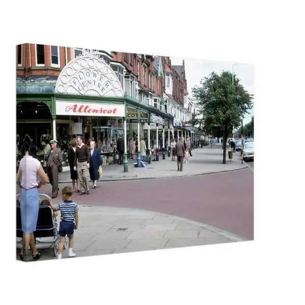 Lord Street Southport 1960s - Canvas Print