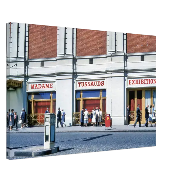 Madame Tussaud’s Marylebone Road London 1961 - Canvas Print