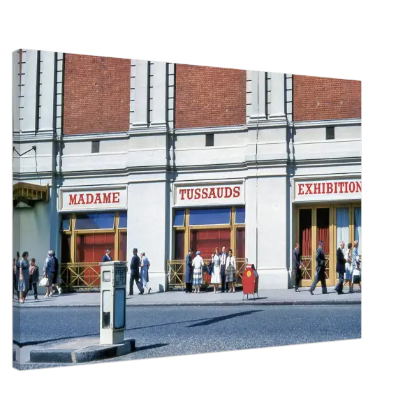 Madame Tussaud’s Marylebone Road London 1961 - Canvas Print