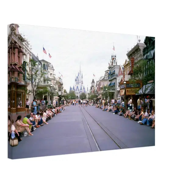 Main Street Magic Kingdom Walt Disney World 1970s