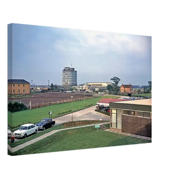 Manchester (Ringway) Airport 1960s - Canvas Print