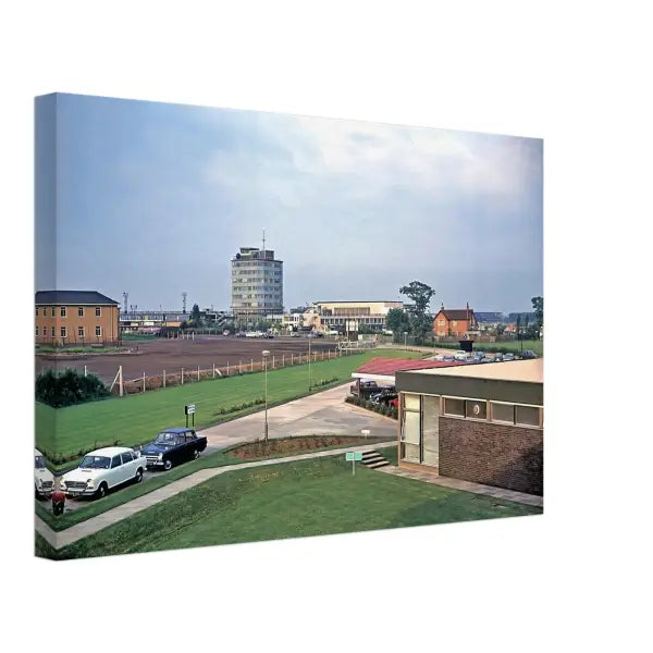 Manchester (Ringway) Airport 1960s - Canvas Print