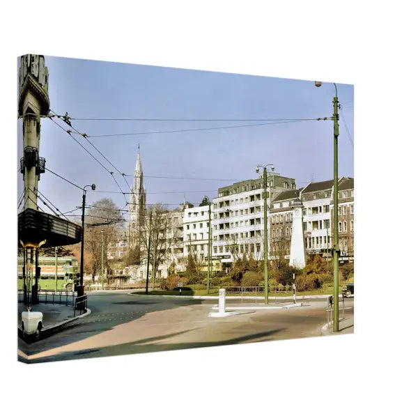 The Square Bournemouth 1960s - Canvas Print