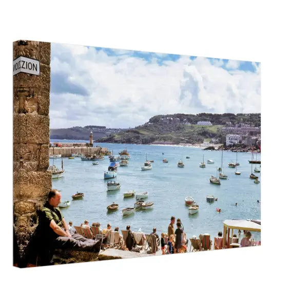 St Ives Cornwall 1960s - Canvas Print