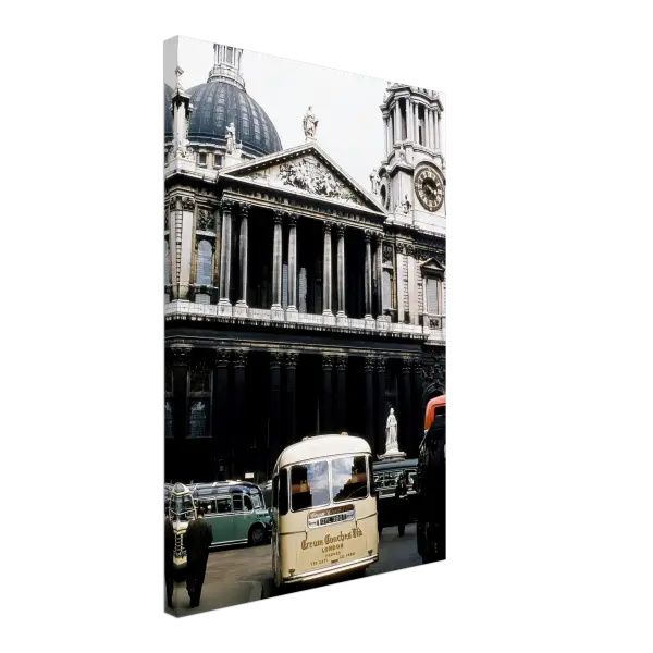 St Paul’s Cathedral London 1950s - Canvas Print