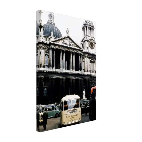 St Paul’s Cathedral London 1950s - Canvas Print