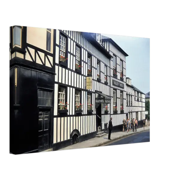 Valley Hotel Ross on Wye 1959 - Canvas Print