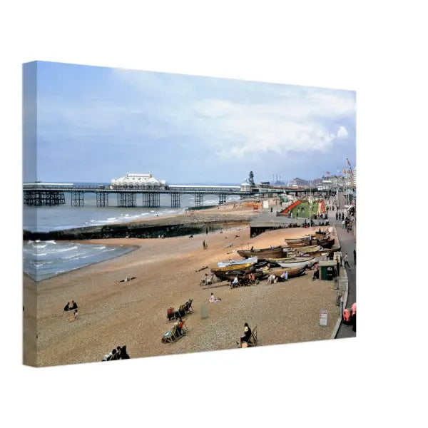 West Pier Brighton 1960s - Canvas Print