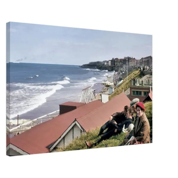 Whitley Bay Northumberland 1960s - Canvas Print