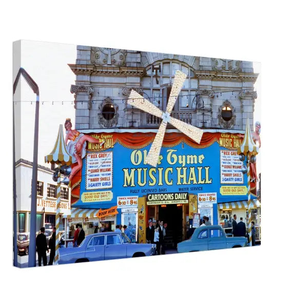 Windmill Theatre Great Yarmouth 1960s - Canvas Print