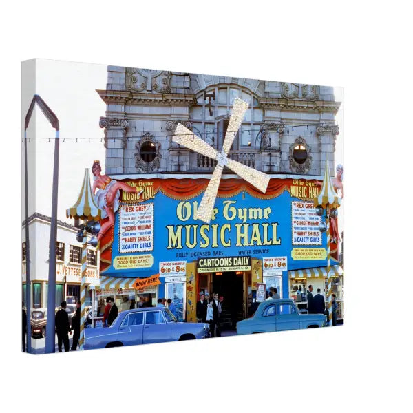 Windmill Theatre Great Yarmouth 1960s - Canvas Print